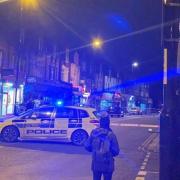 The crime scene on Brockley Road (@billybixby/ Twitter)