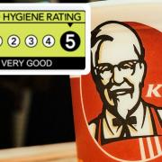 Check KFC Hygiene ratings.  (Canva)