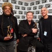 File photo dated 19/03/18 of (left to right) Astro, Ali Campbell and Mickey Virtue of UB40 (pamedia)