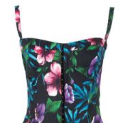 Tropical flower print dress, £35, from Next
