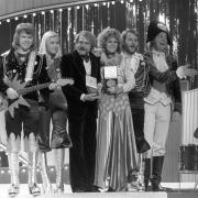 Members of ABBA from a picture taken in 1974 (PA)