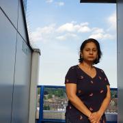 Ritu Saha, 45, who is a resident of Northpoint in Bromley, which was found to have Grenfell-style cladding (photo: PA)