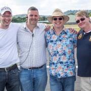 ‘Super dads’ from  Bromley and Surbiton help organiser Goodwood family festival
