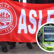 Members of Aslef on Croydon Tramlink will walk out on Wednesday and Thursday following similar action last month. (PA)
