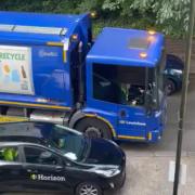 People living in Lewisham's High Level Drive are complaining after changes to parking rules mean binmen can't get through the street (photo: Uche Akiti)