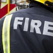 Man in hospital after a house fire in Forest Hill.