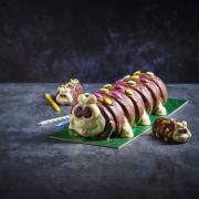 The Halloween themed Colin the Caterpillar cake is available at M&S now