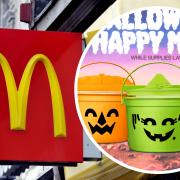 The spooky-themed buckets feature three designs for customers to collect, the McBoo, McGoblin and the classic pumpkin design. 
