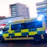 Stock ambulance image