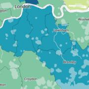 The number of non-religious south east Londoners revealed by new Census data. Map by Census 2021.