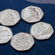 The 50p Kew Gardens coin, valued at £6,000, will be available at a Royal Mint auction alongside other coins worth as much as £90,000