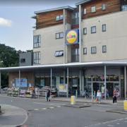 The man is banned from Lidl's Lewisham store