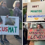 Staff and parents have staged a series of public protests over plans to turn Lewisham's Prendergast schools into academies. The teachers interviewed by the News Shopper are not in these photographs.