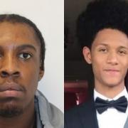 Godfrey Madondo (left)  stabbed 19-year-old Jeremiah Sewell (right) to death