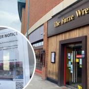 He was caught with the knife at the Furze Wren in Bexleyheath