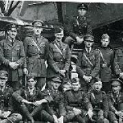 Officers of The Royal Flying Corps who developed wireless communication (Picture from Biggin on the Bump by Bob Ogley)