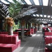 The inside of Hyatt Lounge in Charlton