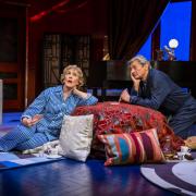 Nigel Havers and Patricia Hodge in Private Lives at the Ambassadors Theatre