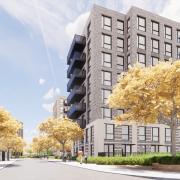 A CGI design of the proposed development in Crayford (Credit: Alan Camp Architects / London Square)