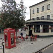 The attack happened early in the morning at the Brockley Barge pub
