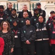 Greenwich's Safer Space team who are clamping down on people who litter, urinate and defecate in public spaces