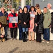 'Save Crossness Nature Reserve' campaign group, peacefully demonstrating outside Cory's public consultation event at Belvedere B&Q on November 10