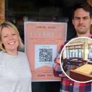 Couple celebrate the launch of brand-new business after announcing the closure of former restaurant in July.
