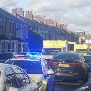 Picture from scene of Erith stabbing