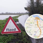 Flood alert for Dartford