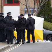 Police at scene where man was shot dead in Southwark