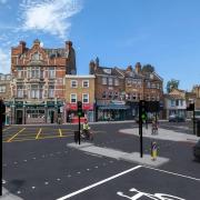 A CGI of the proposed changes at the junction on Blackheath Hill (Credit: Transport for London)