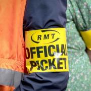 RMT members will be striking on the London Overground.