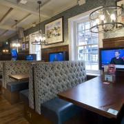Sneak peek into the newly refurbished West Wickham pub with comfy seating booths