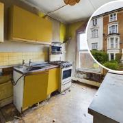 Inside the Bromley flat which could pass as a horror movie set that’s on the market
