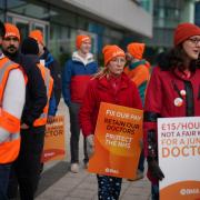 Junior doctors vote to continue striking for the next six months