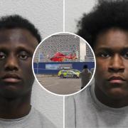 Simeon Olagundoye (left) and Caydon Hutchinson (right) have been jailed