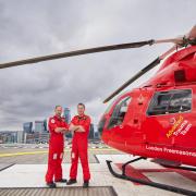 Where in London the Air Ambulance has sadly been called to most