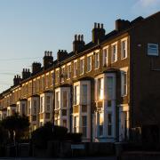 Undated file photo of terraced residential houses in south east London