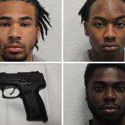 Four jailed after minicab stopped in Deptford