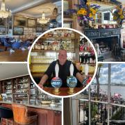 Look inside the Trafalgar Tavern in Greenwich