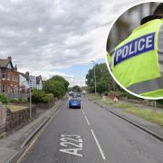 Sevenoaks Road Orpington: Driver taken to hospital as car flips over