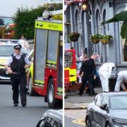 Pictures from scene of chemical attack in Bromley