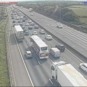 A police incident on the Dartford Crossing has led to heavy traffic with delays of 45-minutes.