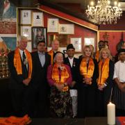 Candles were lit and prayers recited as the South east London Nepalese community came together to pray for victims of the disaster
