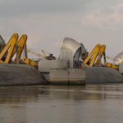 The Thames Barrier will be closed for the 206th time between 12.45pm and 6.45pm on Monday due to tidal surges caused by Storm Franklin as it sweeps London.