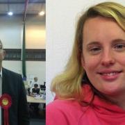 Councillor Jonathon Hawkes (left) and Councillor Daisy Page (Right)