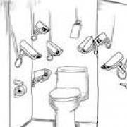 CCTV in the toilet - fair enough or an invasion of privacy?