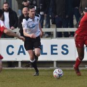Danny Harris opened the scoring for Dartford. Pictures by Keith Gillard.