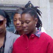 Nicola Dyer spoke outside court after her son Shakilus Townsend's killers were convicted of murder