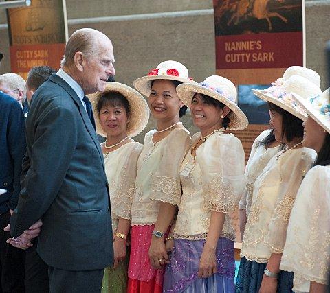 News Shopper: Duke of Edinburgh greets Filipino Community, picture courtesy of National Maritime Museum